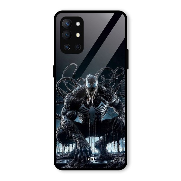 Sitting Venom Glass Back Case for OnePlus 9R