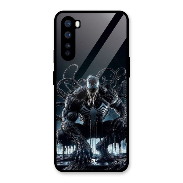 Sitting Venom Glass Back Case for OnePlus Nord