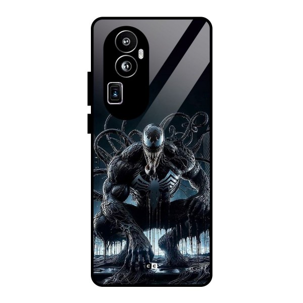 Sitting Venom Glass Back Case for Oppo Reno10 Pro Plus