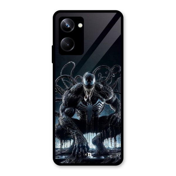 Sitting Venom Glass Back Case for Realme 10 Pro