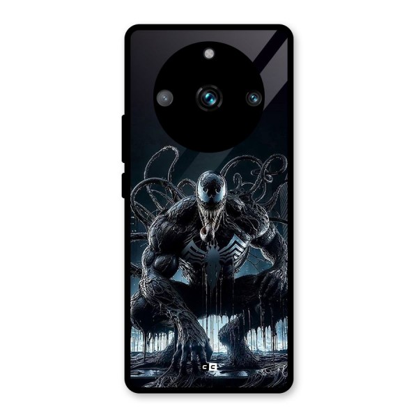 Sitting Venom Glass Back Case for Realme 11 Pro