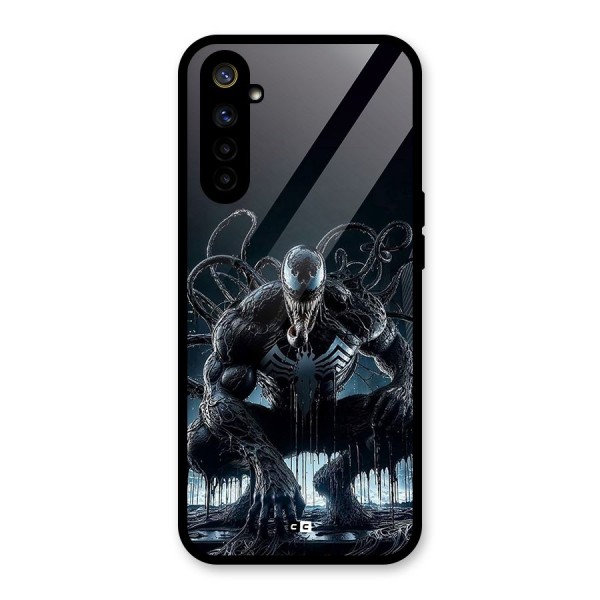 Sitting Venom Glass Back Case for Realme 6