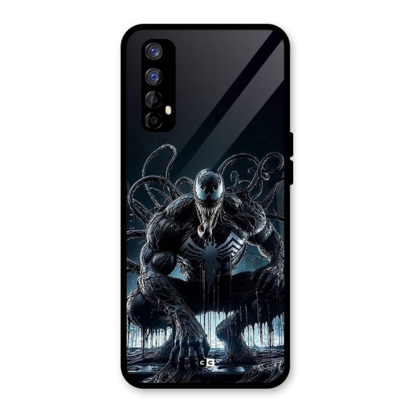 Sitting Venom Glass Back Case for Realme 7