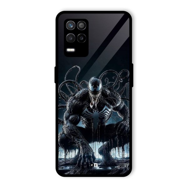 Sitting Venom Glass Back Case for Realme 8 5G