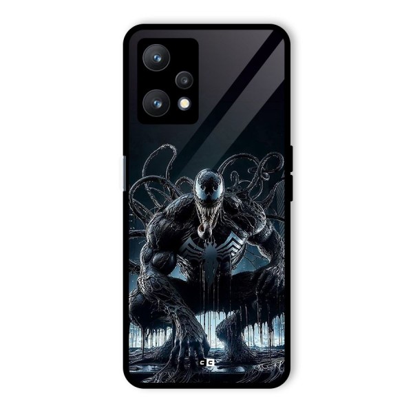 Sitting Venom Glass Back Case for Realme 9 Pro 5G