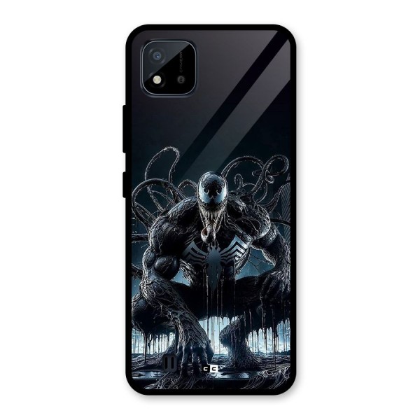 Sitting Venom Glass Back Case for Realme C11 2021