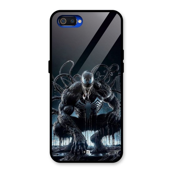 Sitting Venom Glass Back Case for Realme C2