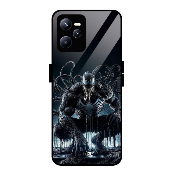 Sitting Venom Glass Back Case for Realme C35