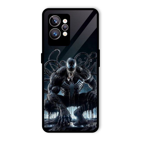 Sitting Venom Glass Back Case for Realme GT2 Pro