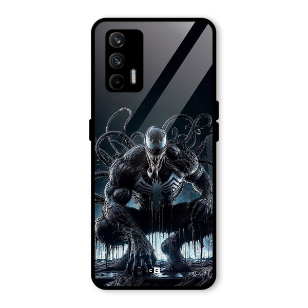 Sitting Venom Glass Back Case for Realme GT 5G