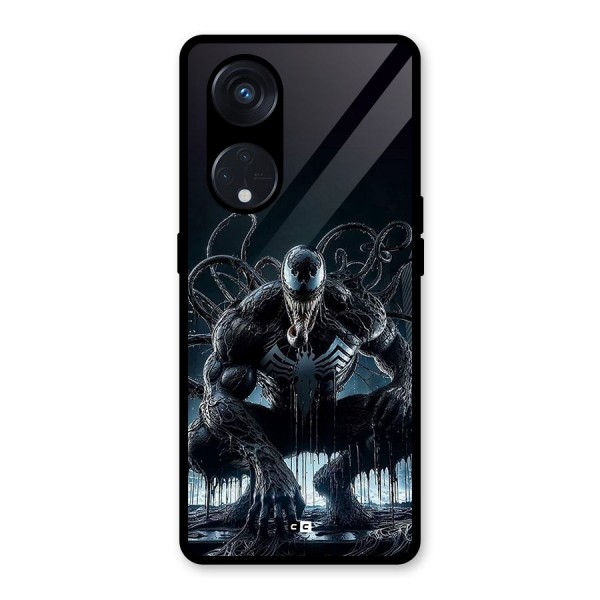 Sitting Venom Glass Back Case for Reno8 T 5G