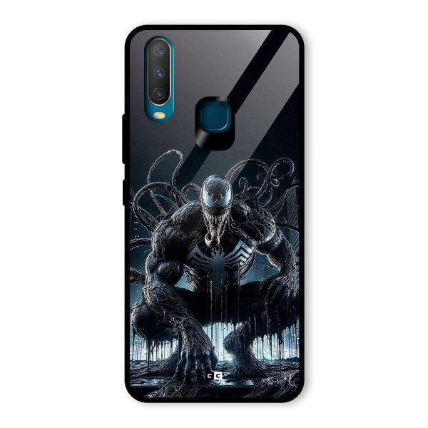 Sitting Venom Glass Back Case for Vivo Y12