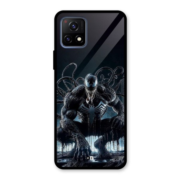 Sitting Venom Glass Back Case for Vivo Y72 5G