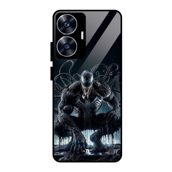 Sitting Venom Glass Back Case for realme C55