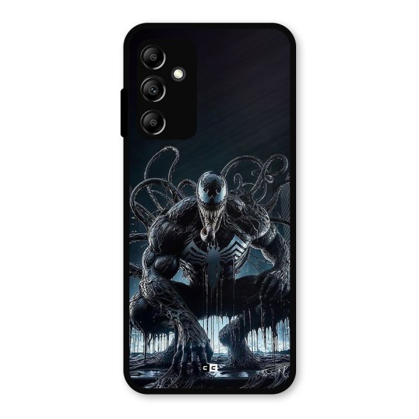 Sitting Venom Metal Back Case for Galaxy A14 5G