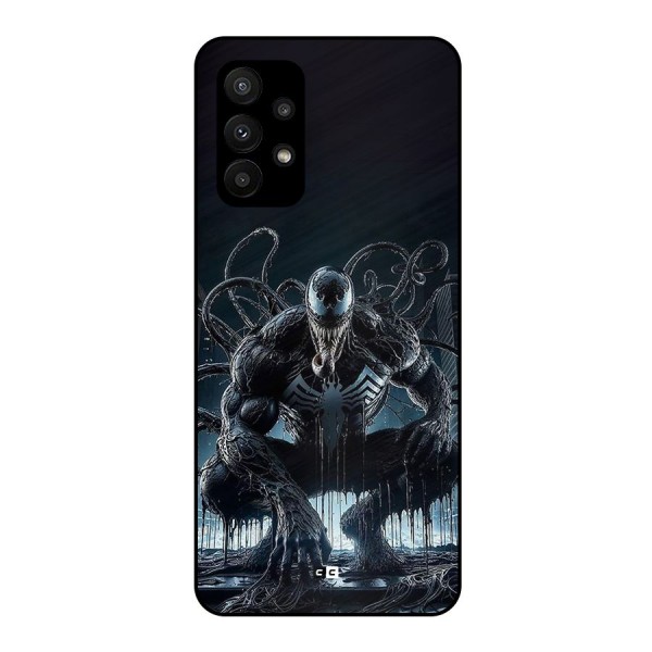 Sitting Venom Metal Back Case for Galaxy A23