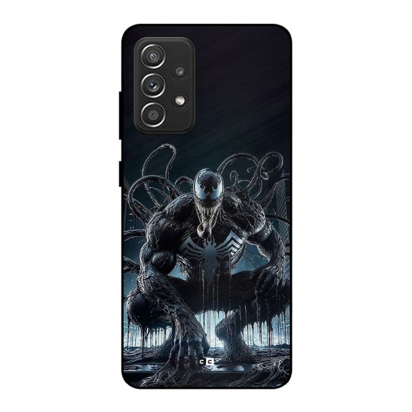 Sitting Venom Metal Back Case for Galaxy A52