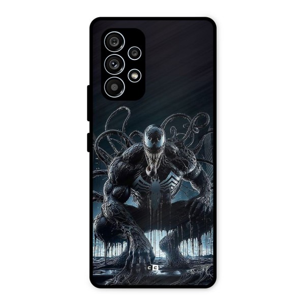 Sitting Venom Metal Back Case for Galaxy A53 5G