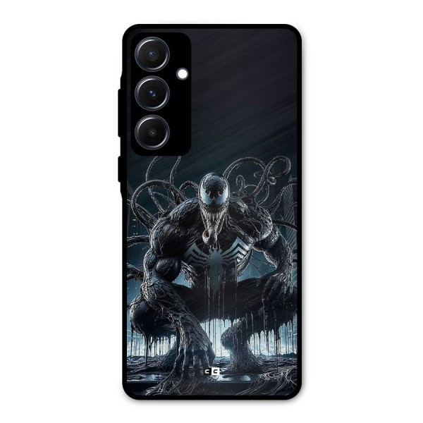 Sitting Venom Metal Back Case for Galaxy A55