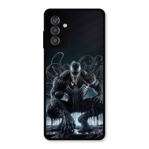 Sitting Venom Metal Back Case for Galaxy F13