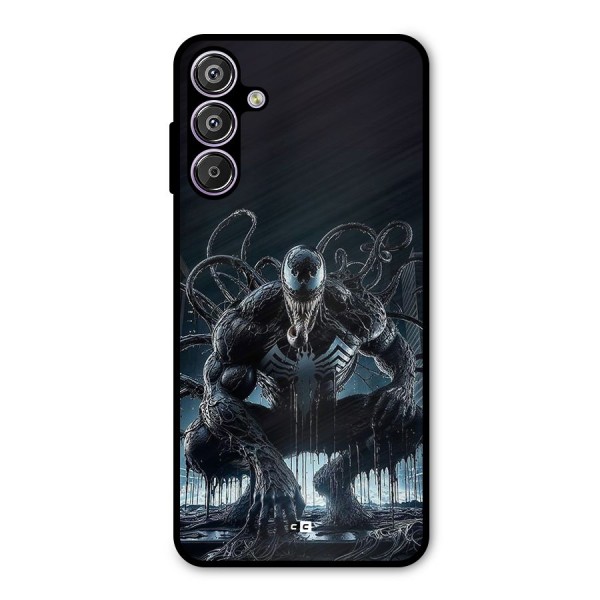 Sitting Venom Metal Back Case for Galaxy F15