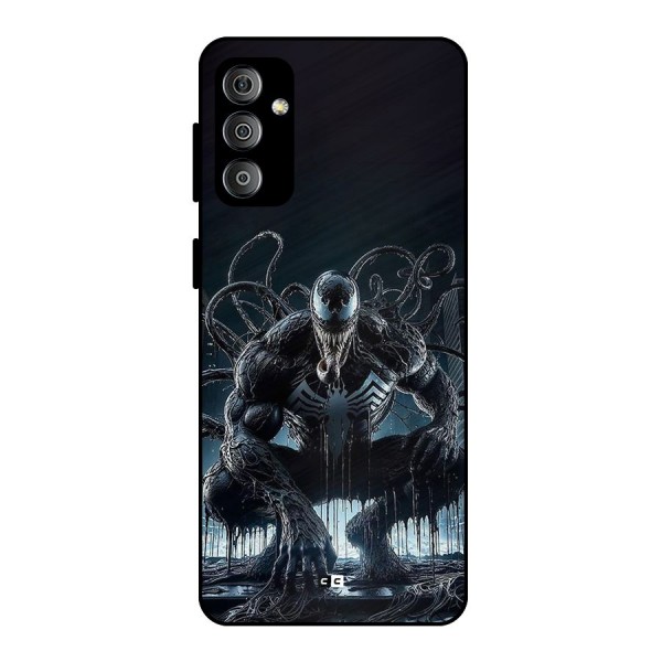 Sitting Venom Metal Back Case for Galaxy F23