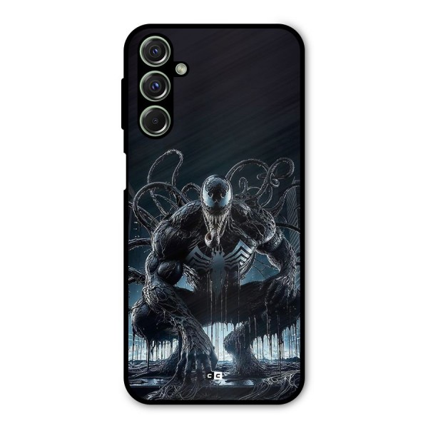 Sitting Venom Metal Back Case for Galaxy F34