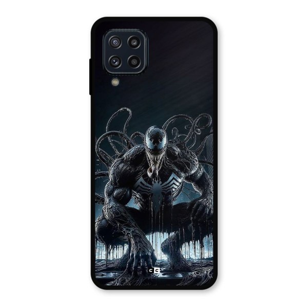 Sitting Venom Metal Back Case for Galaxy M32