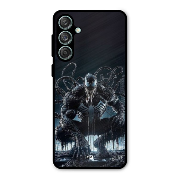 Sitting Venom Metal Back Case for Galaxy M55 5G