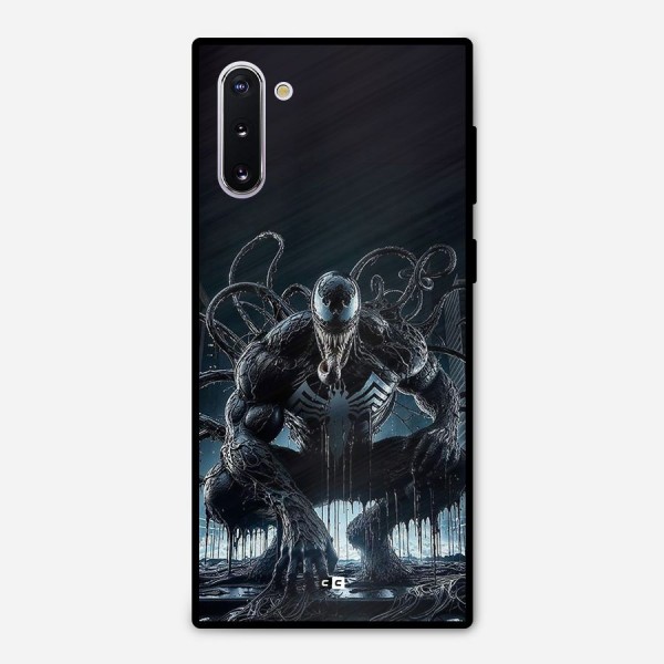 Sitting Venom Metal Back Case for Galaxy Note 10