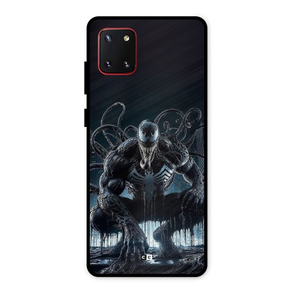 Sitting Venom Metal Back Case for Galaxy Note 10 Lite