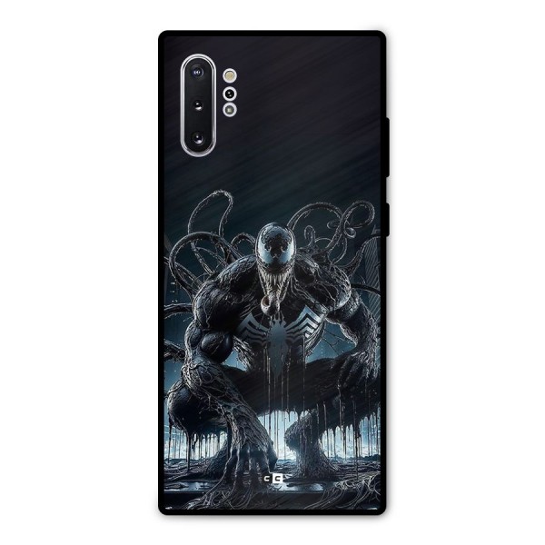 Sitting Venom Metal Back Case for Galaxy Note 10 Plus