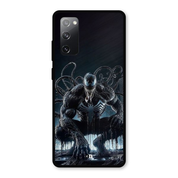 Sitting Venom Metal Back Case for Galaxy S20 FE