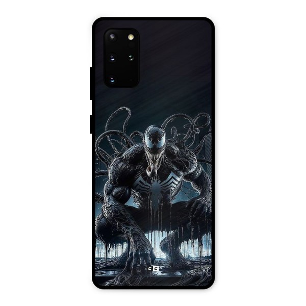 Sitting Venom Metal Back Case for Galaxy S20 Plus