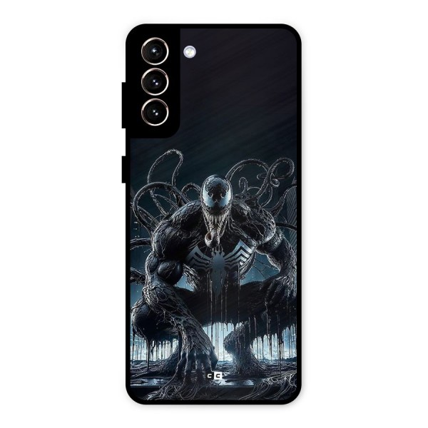 Sitting Venom Metal Back Case for Galaxy S21 Plus