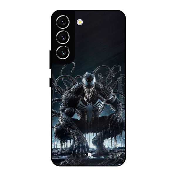 Sitting Venom Metal Back Case for Galaxy S22 5G