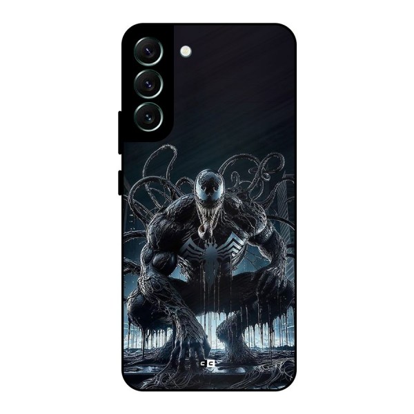 Sitting Venom Metal Back Case for Galaxy S22 Plus 5G