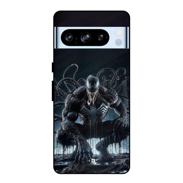 Sitting Venom Metal Back Case for Google Pixel 8 Pro