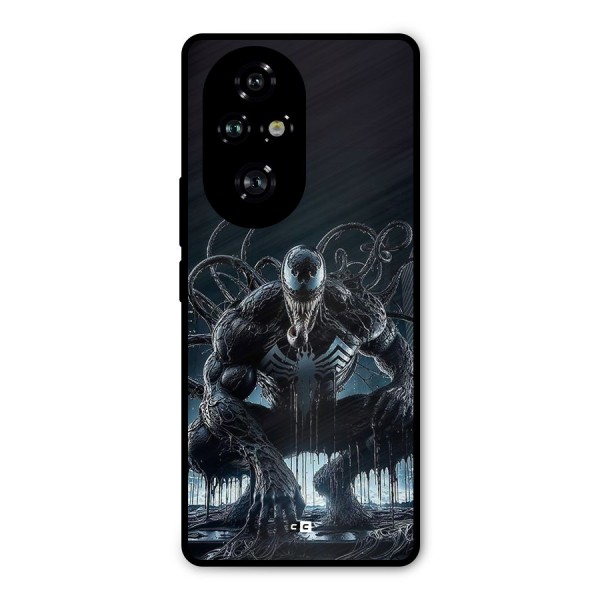 Sitting Venom Metal Back Case for Honor 200 Pro