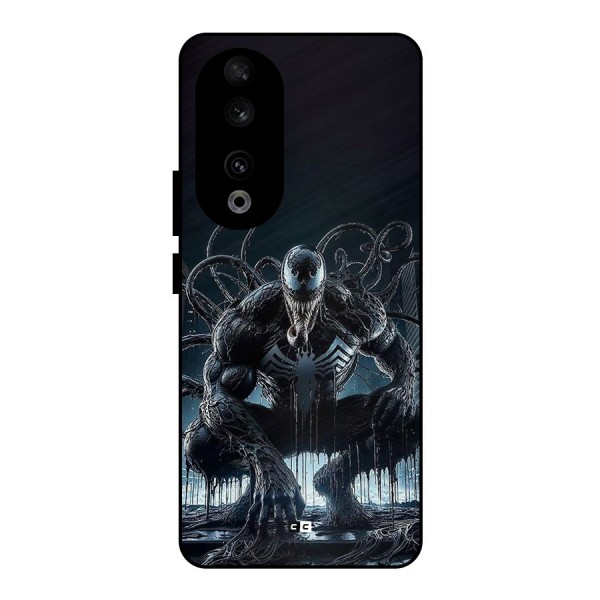 Sitting Venom Metal Back Case for Honor 90