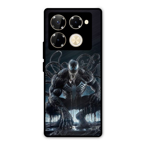 Sitting Venom Metal Back Case for Infinix Note 40 Pro