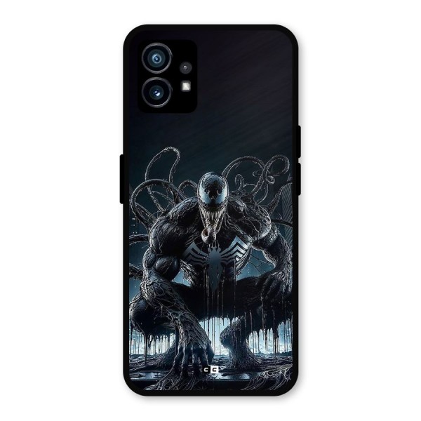 Sitting Venom Metal Back Case for Nothing Phone 1