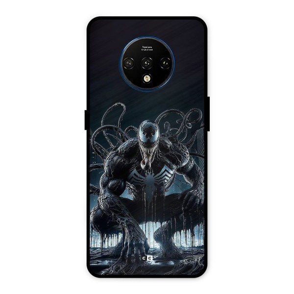 Sitting Venom Metal Back Case for OnePlus 7T