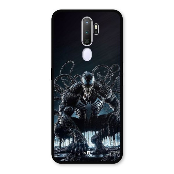 Sitting Venom Metal Back Case for Oppo A5 (2020)