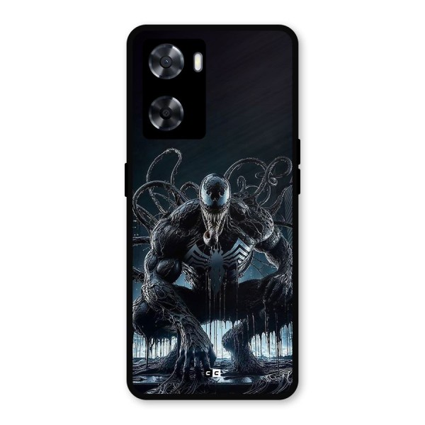 Sitting Venom Metal Back Case for Oppo A77