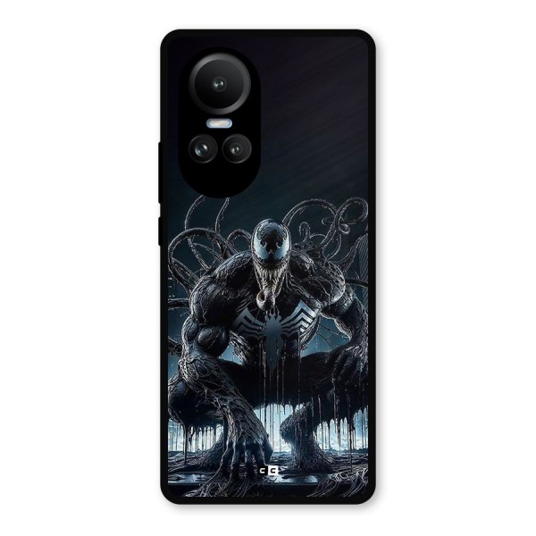 Sitting Venom Metal Back Case for Oppo Reno10