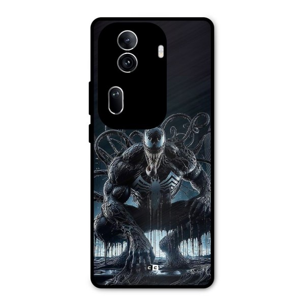 Sitting Venom Metal Back Case for Oppo Reno11 Pro 5G