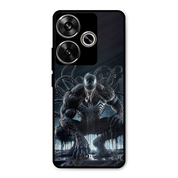 Sitting Venom Metal Back Case for Poco F6