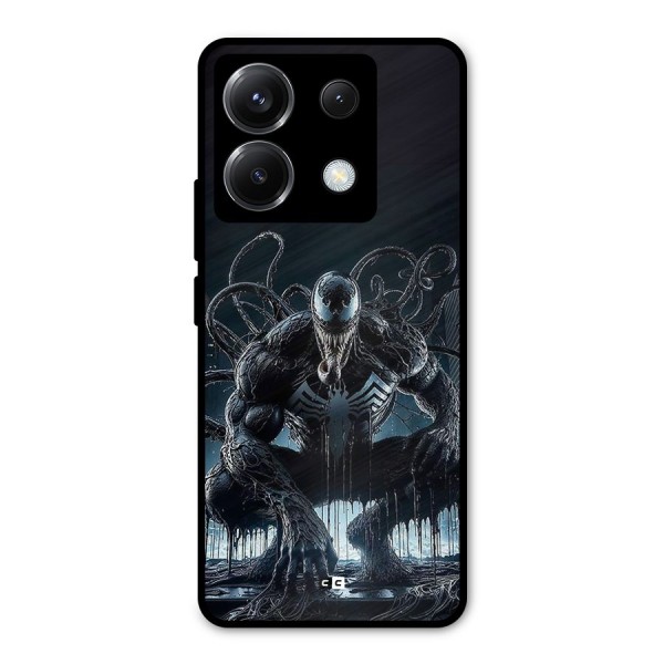 Sitting Venom Metal Back Case for Poco X6