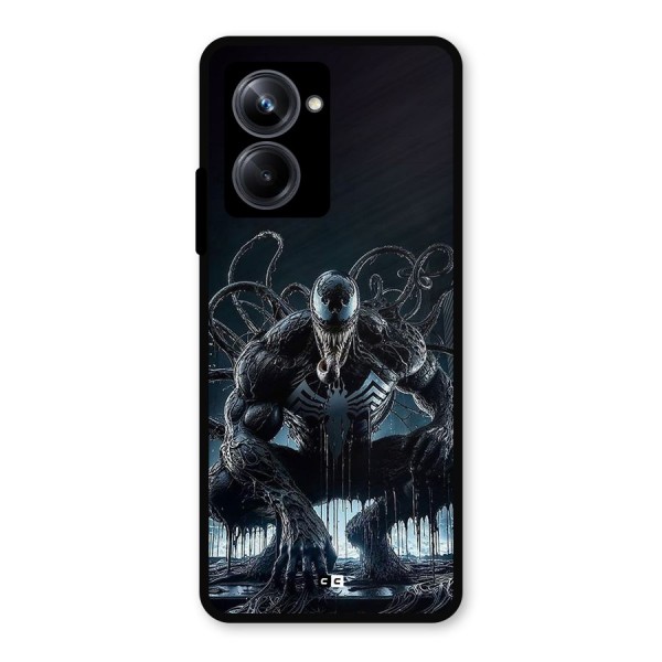 Sitting Venom Metal Back Case for Realme 10 Pro